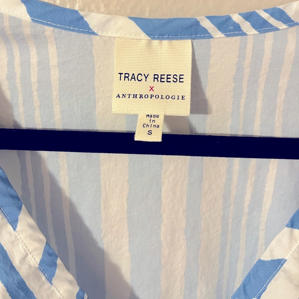 Tracy Reese X Anthropologie Catamaran Striped Top View 2